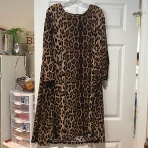 Alice and you leopard print dress